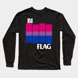 Bi Flag Long Sleeve T-Shirt